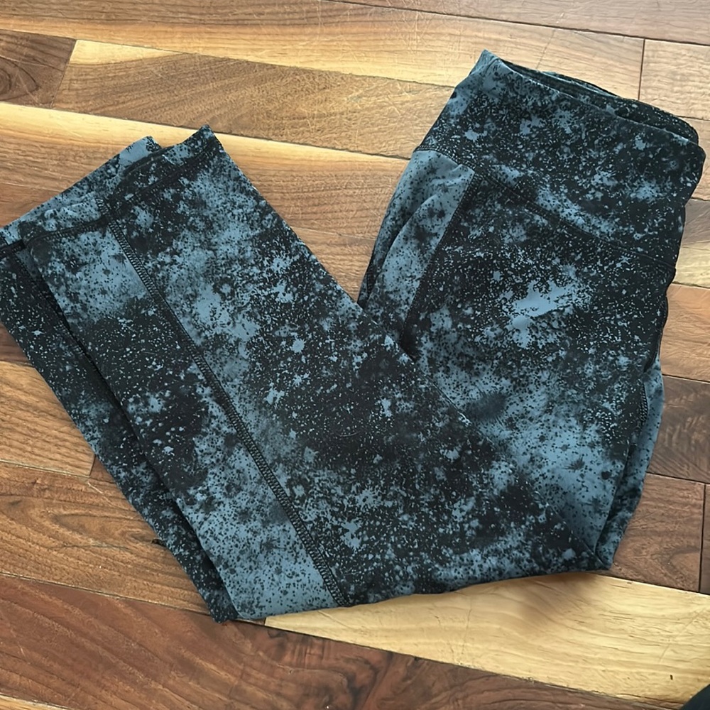 Space pattern leggings